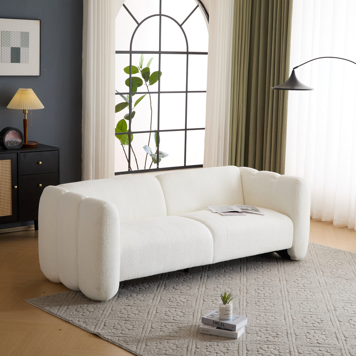 ONE Bouclé 3-Seater Sofa