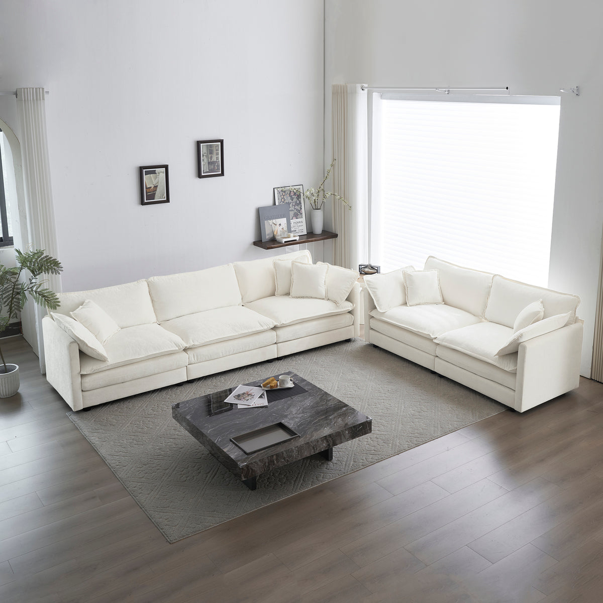 SERENITY Sofa & Loveseat Set