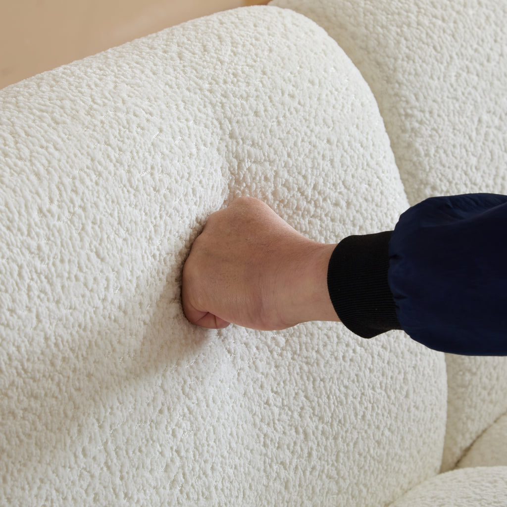 ONE Bouclé 3-Seater Sofa – detail
