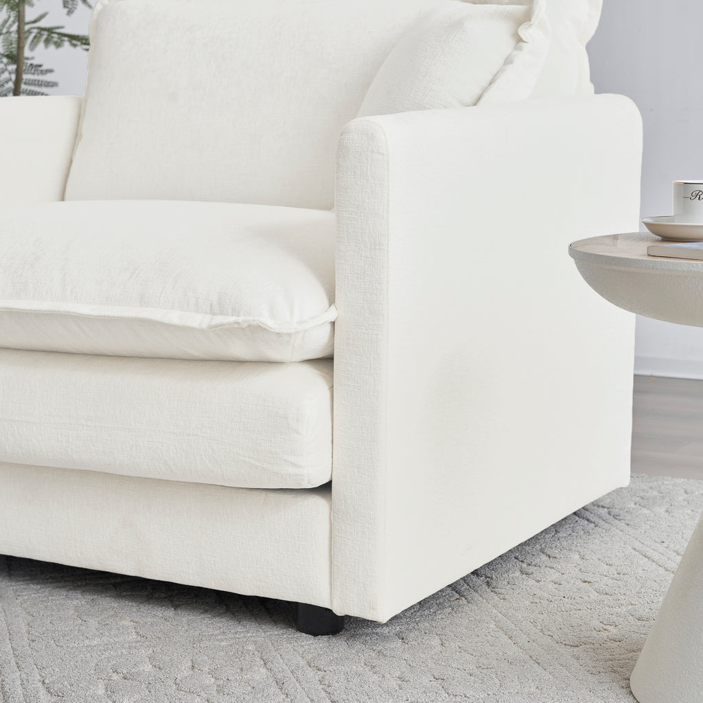 SIENNA Corner Sectional with Ottoman – detail