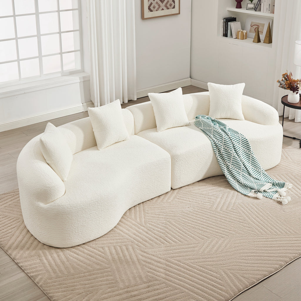 CURVE Cloud Chenille Sofa