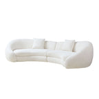 LOVE Sculptural Curved Sofa – view 4