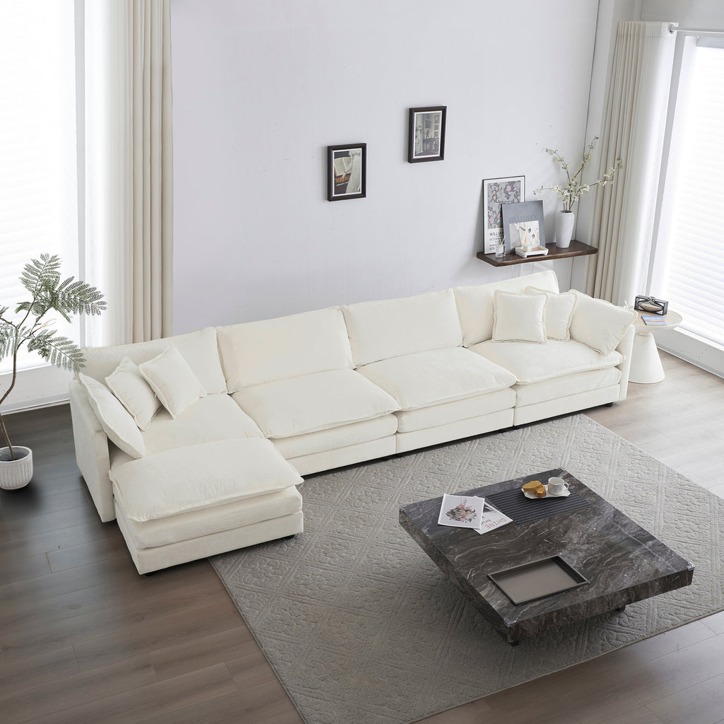 SIENNA Corner Sectional with Ottoman