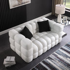 LUNA Bubble Bouclé Loveseat – view 5