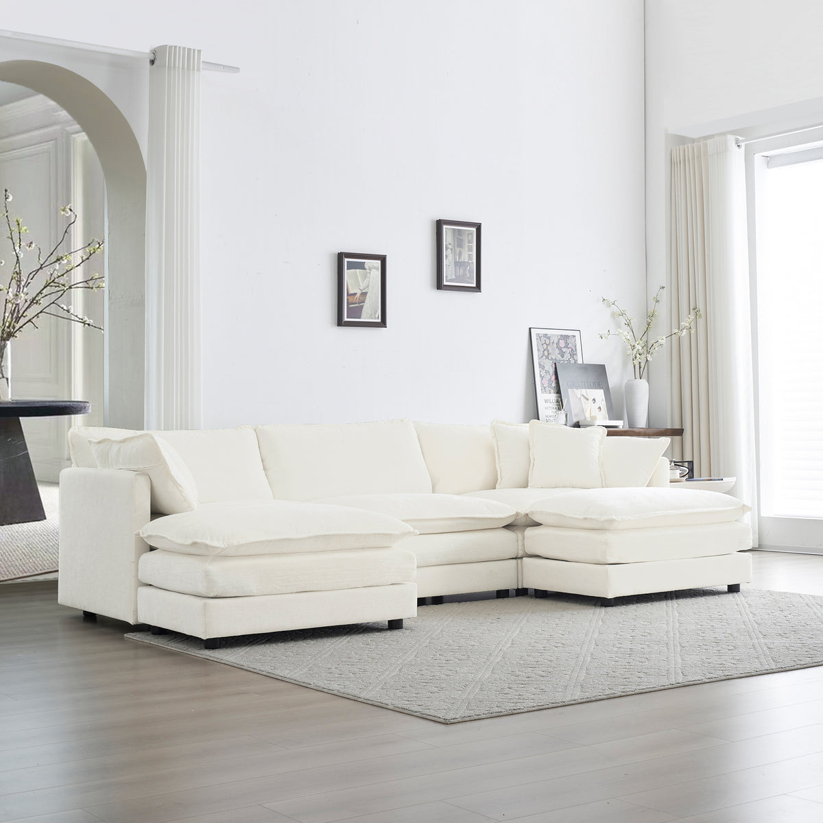 ARC U-Shaped Modular Sectional – detail