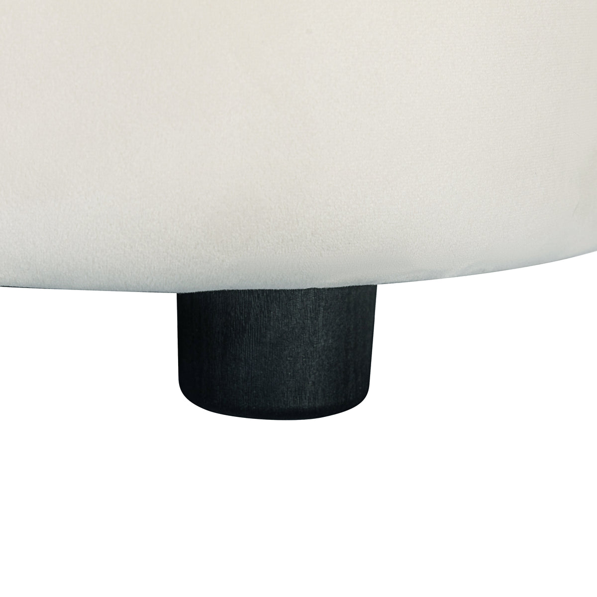 NOVA Curved Velvet Sofa – detail