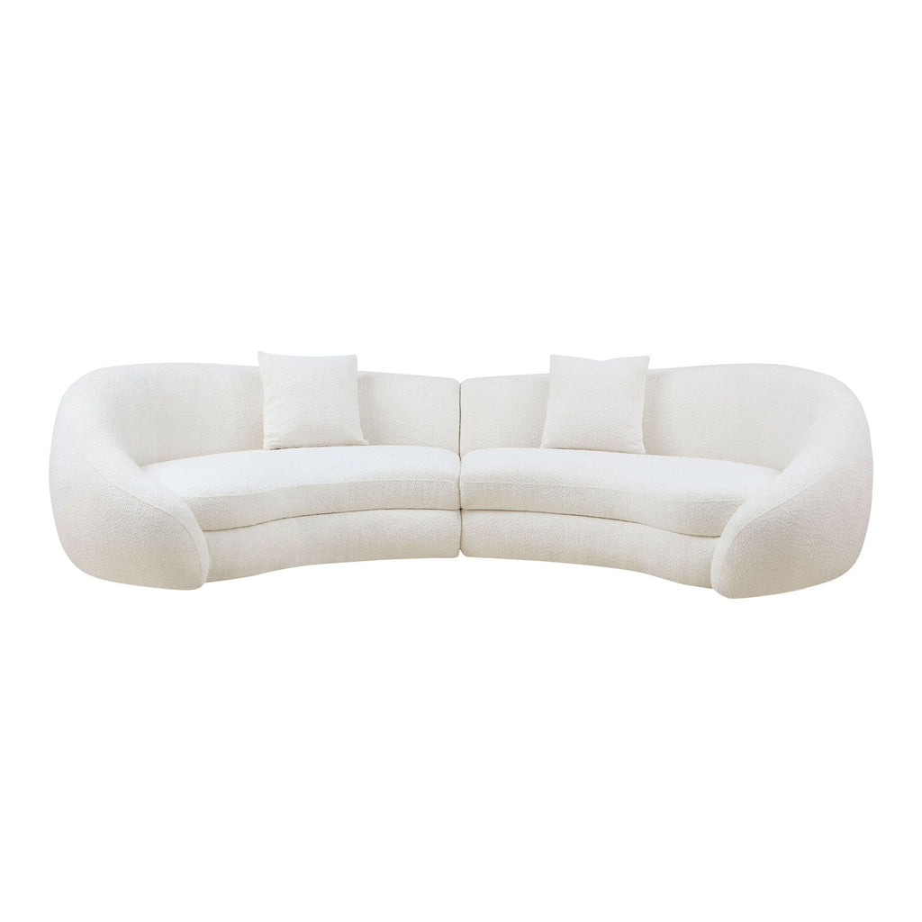 LOVE Sculptural Curved Sofa – view 2