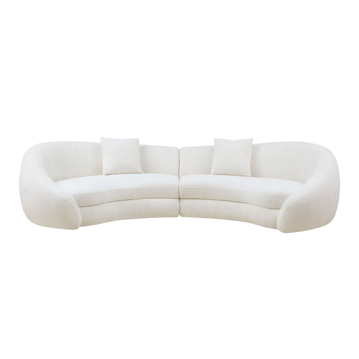 LOVE Sculptural Curved Sofa – view 2